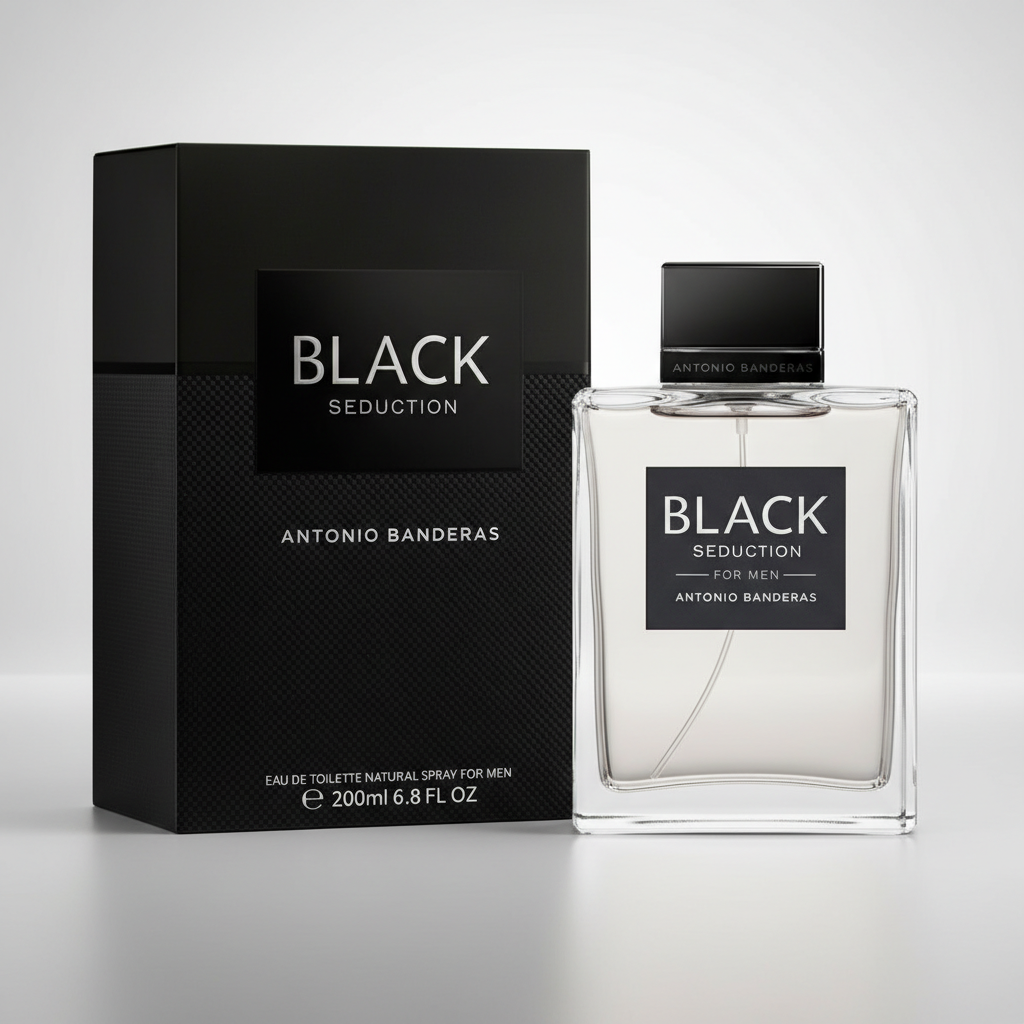 Seduction in Black Banderas Eau de Toilette - Perfume Masculino
